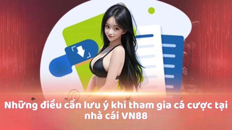 Những điều cần lưu ý khi tham gia cá cược tại nhà cái VN88